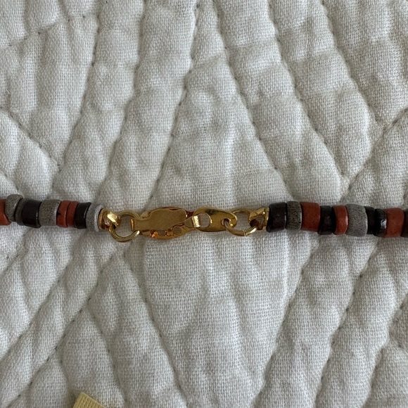 INC International Concepts Gold and beaded  Beaded Necklace INCA  NWT - Picture 3 of 8